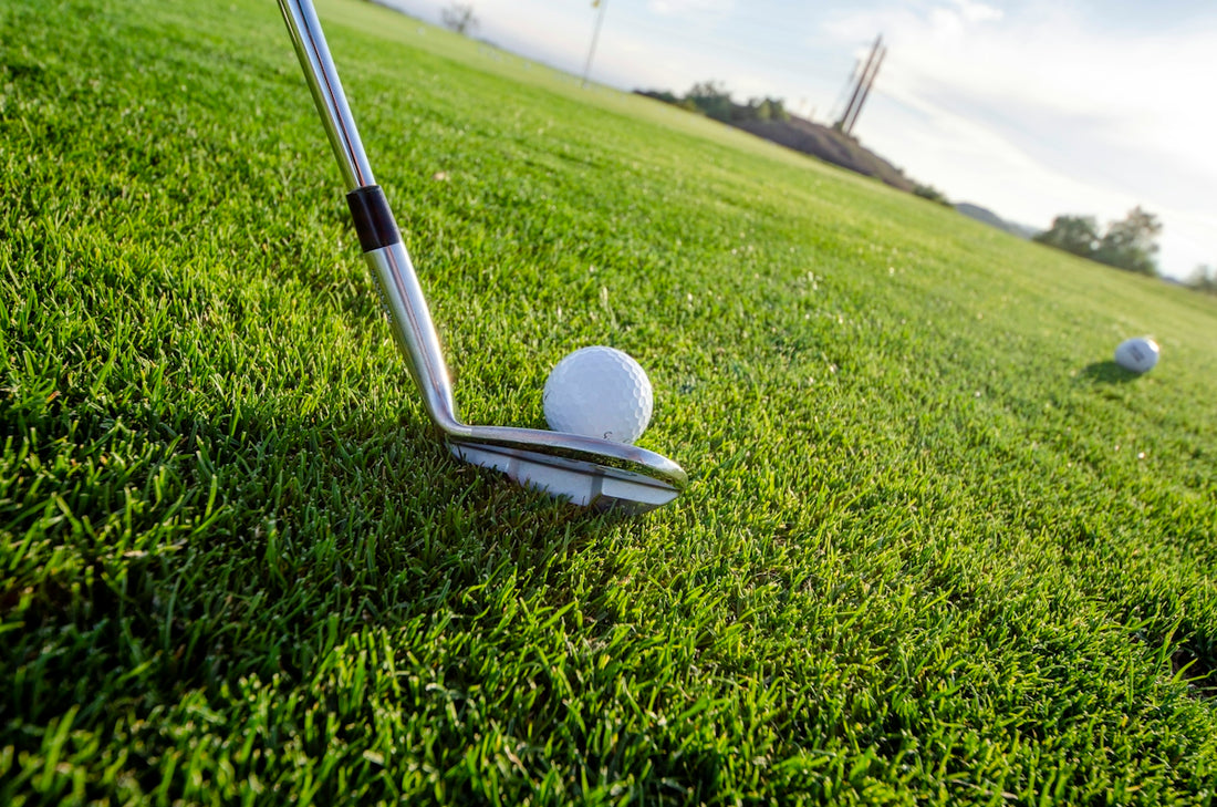 golf club on golf course