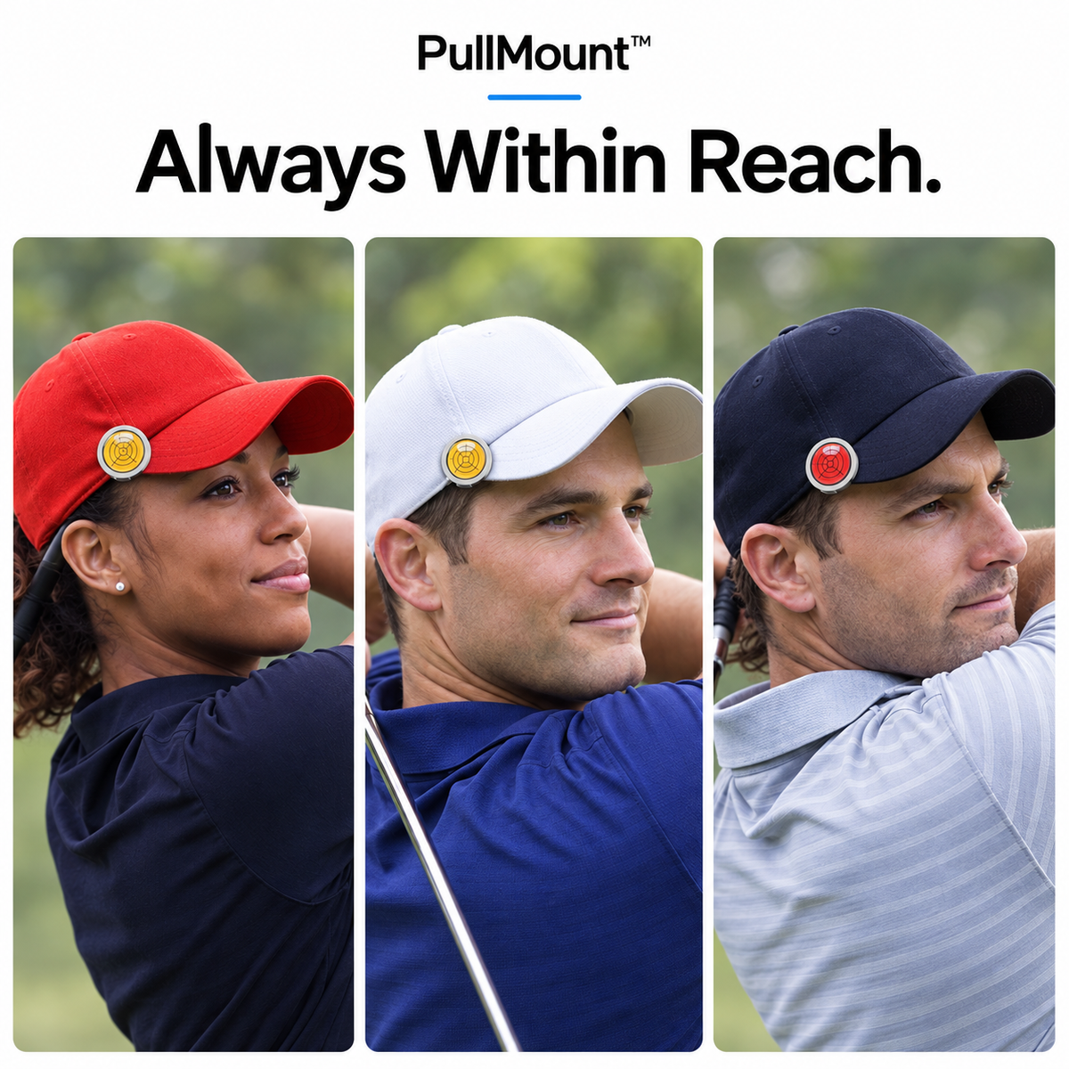 PullMount™ Golf Alignment Marker