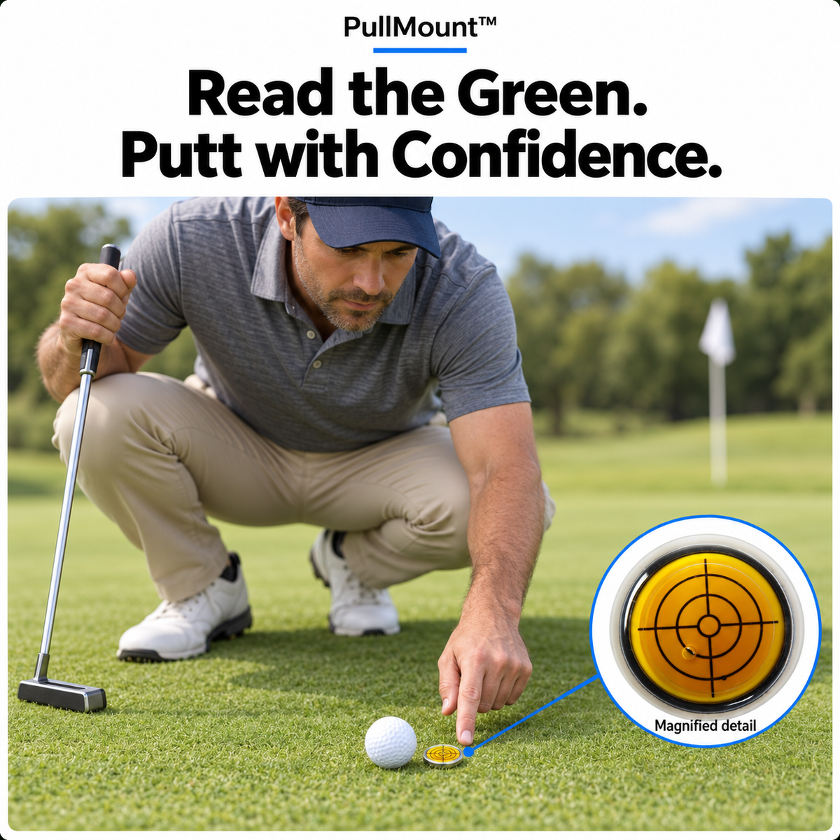 PullMount™ Golf Alignment Marker