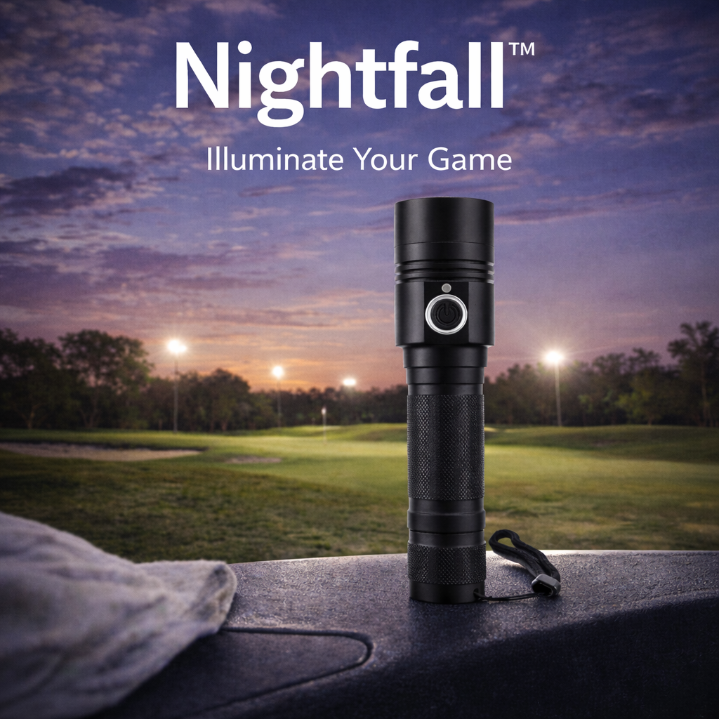 Nightfall™ - Premium Rechargeable LED Flashlight Designed For Golfers