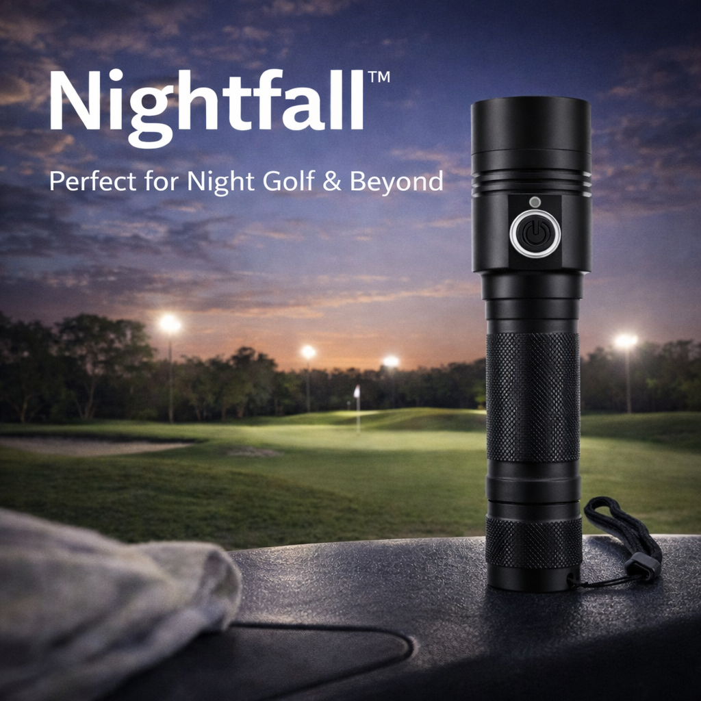 Nightfall™ - Premium Rechargeable LED Flashlight Designed For Golfers